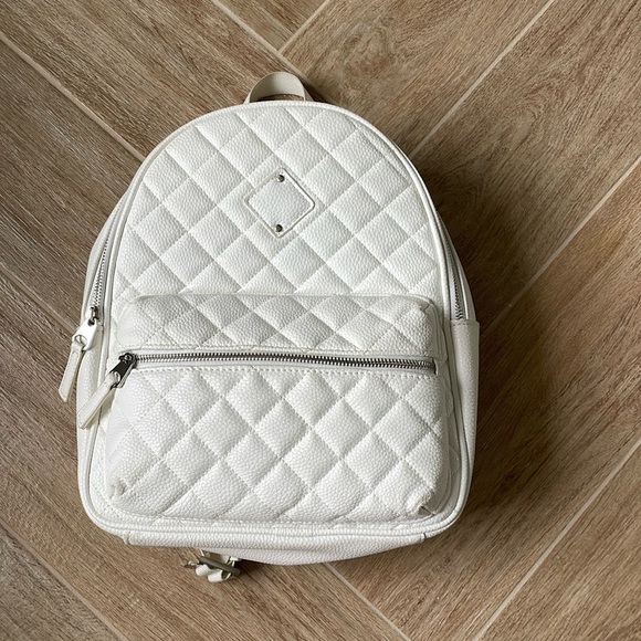 Claire's Other - + CLAIRE’S + Quilted Faux Leather Backpack